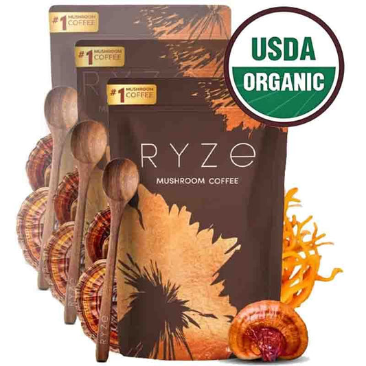 RYZE Mushroom Coffee RYZE Organic