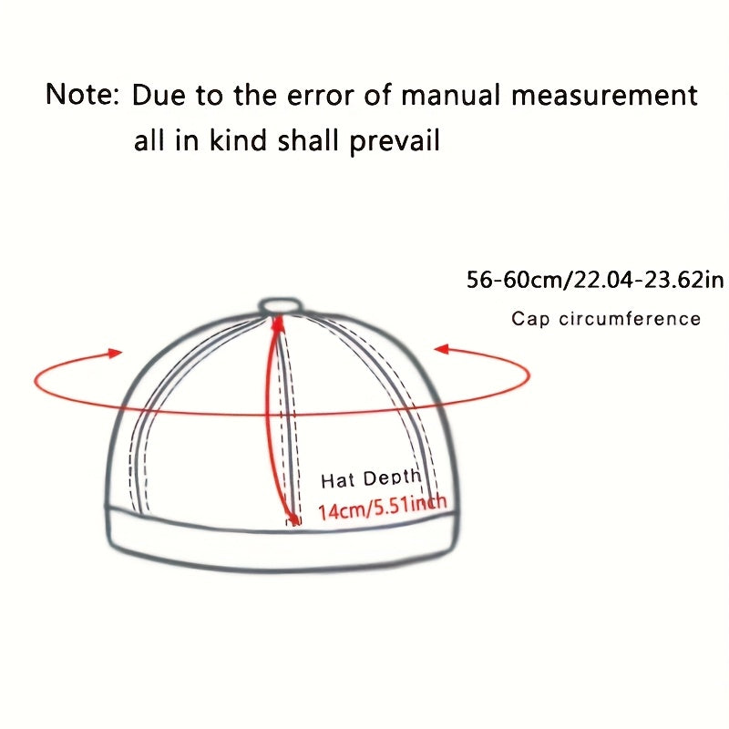 1pc Corduroy Peasant Hat Four Seasons Brimless Hat