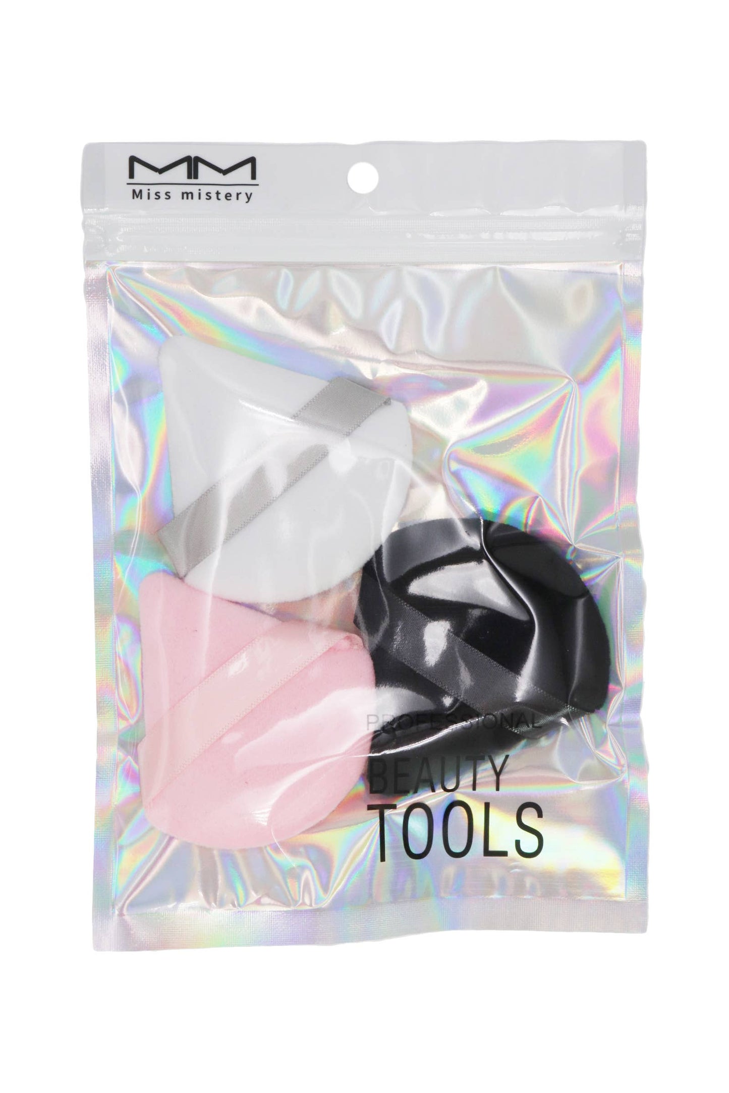 Velvet Triangle Makeup Powder Puff – 3 Pack