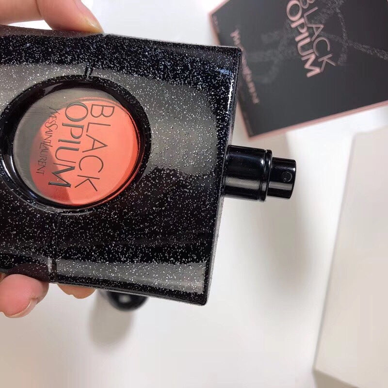 Yves Saint Laurent YSL Women's Perfume, Black Opium Eau de Parfum 3 Ounce | Sweet Floral Scent, Vanilla & Coffee Notes