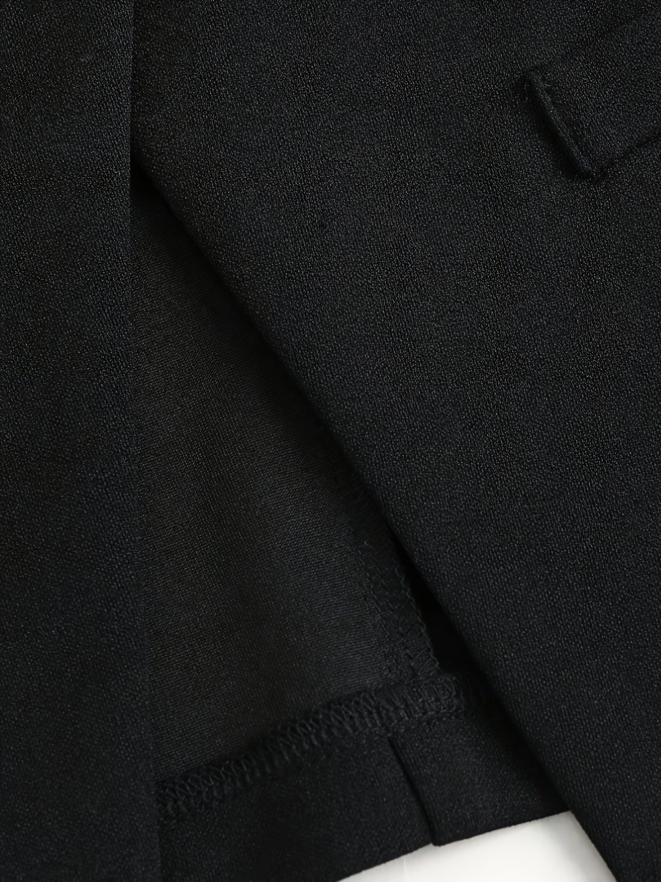 Women's French Chic Blazer - Sleeveless coat with Metallic Buttons, Structured Black Jacket for Business, Formal Events - Machine Washable Women's Professional Outerwear, Seasonal Wardrobe Staple, Office Wear, Elegant Style,