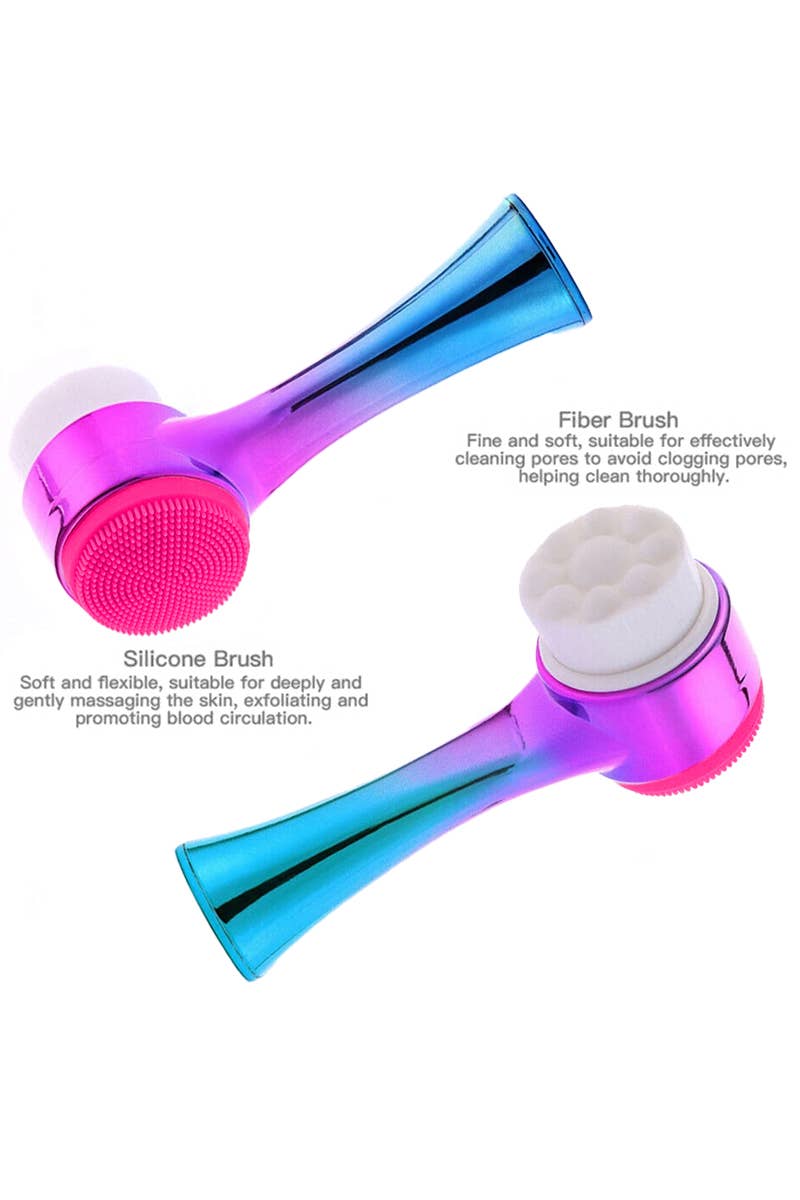 Metallic Double-Sided Facial Deep Cleansing Scrub