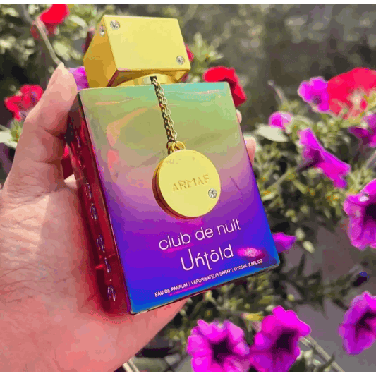 Club De Nuit UNTOLD EDP3.60z -Limited Edition Spicy WoodyMetallic Fragrance