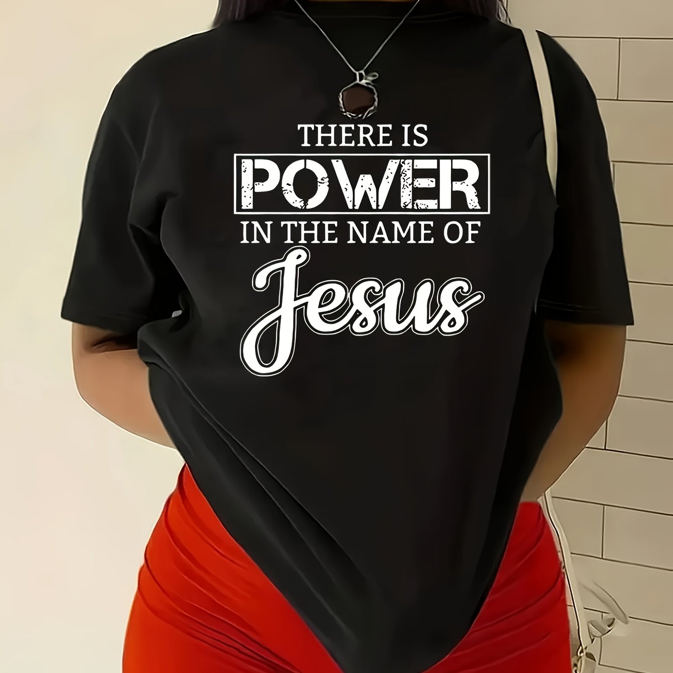 Fashionable Letter Cartoon Print Women'S Round Neck Pure T-shirt, Simple Design, Comfortable And Breathable, Versatile Essential, Suitable For Daily Leisure, Showing Natural And Elegant Style, A Must-have For Summer Parties,