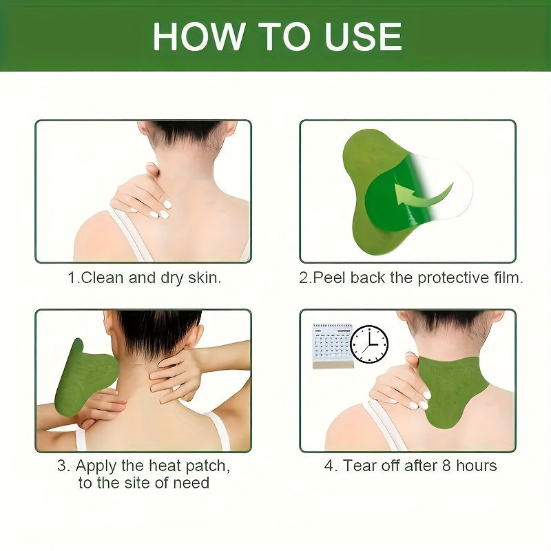 100pcs Grade Wormwood Patches] 100pcs Wormwood Patches for Neck, Shoulder, Lumbar& Knee- Professional Grade