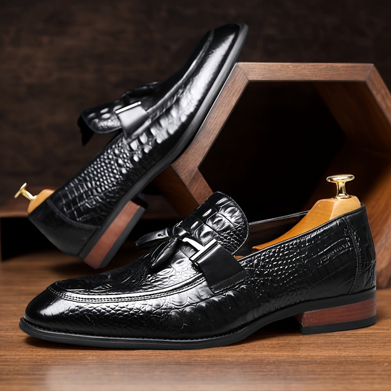 Men's High-end Luxury Top Layer Cowhide Business Casual Leather Shoes, Formal Shoes for Weddings, Business Parties, Banquets, And Offices 56791