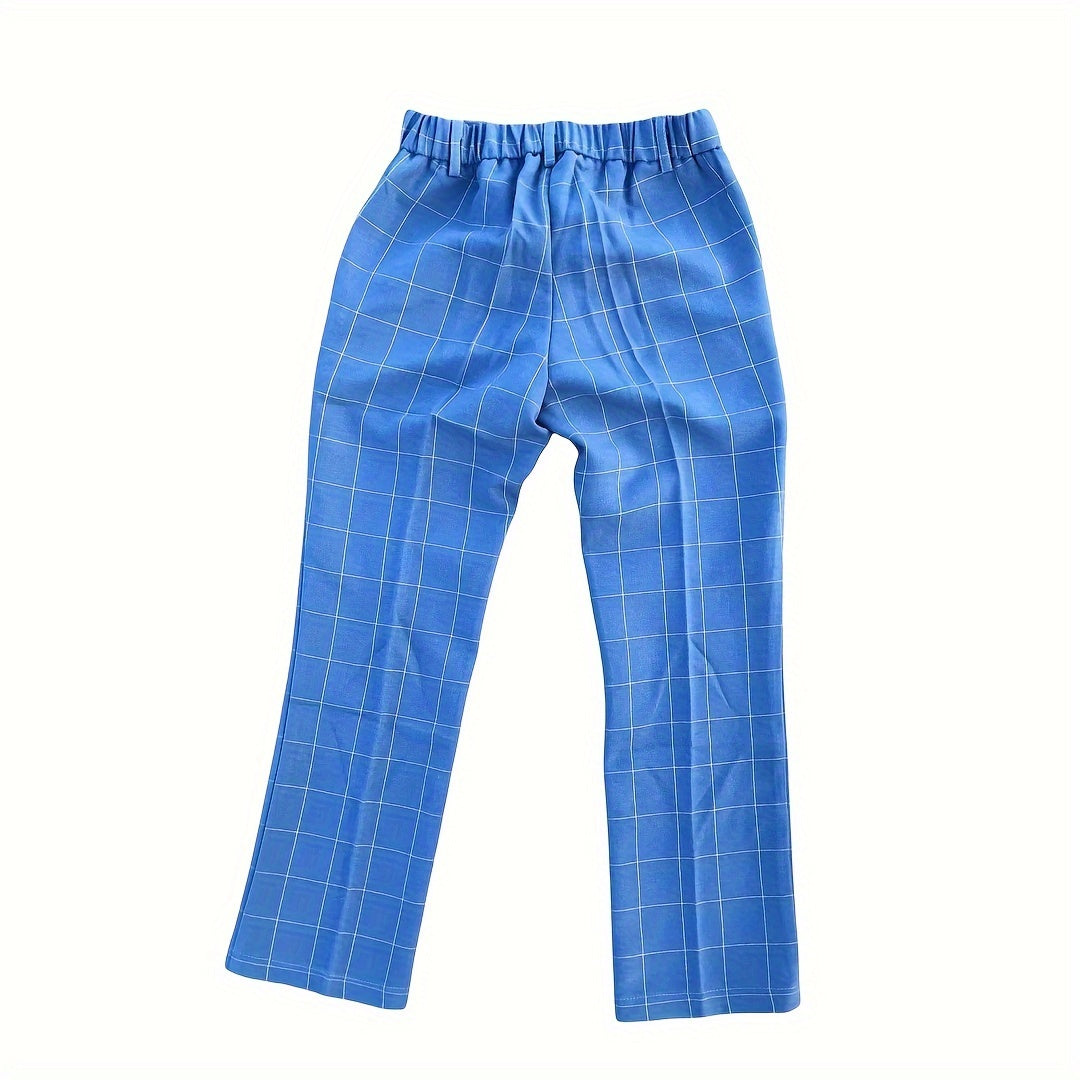 [Stripes | Casual] Stripes Pattern Boy's Suit Pants | Outdoor Casual Stylish Loose Fit Trousers | For All Seasons As Gift