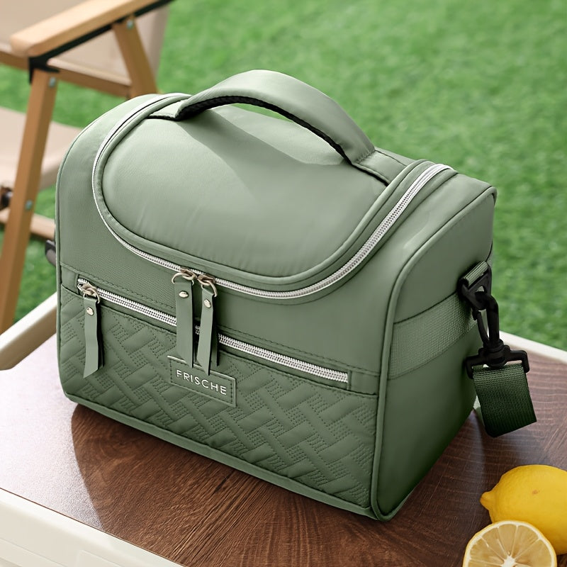 [Leakproof Insulated Lunch Bag] Reusable Leakproof & Lightweight Insulated Lunch Bag | Thermal Food Carrier Tote for Travel, Picnics, Work, Outdoors - Durable Built-in Insulation Cooler