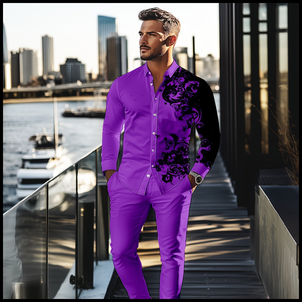 Men's 2 pc pants set