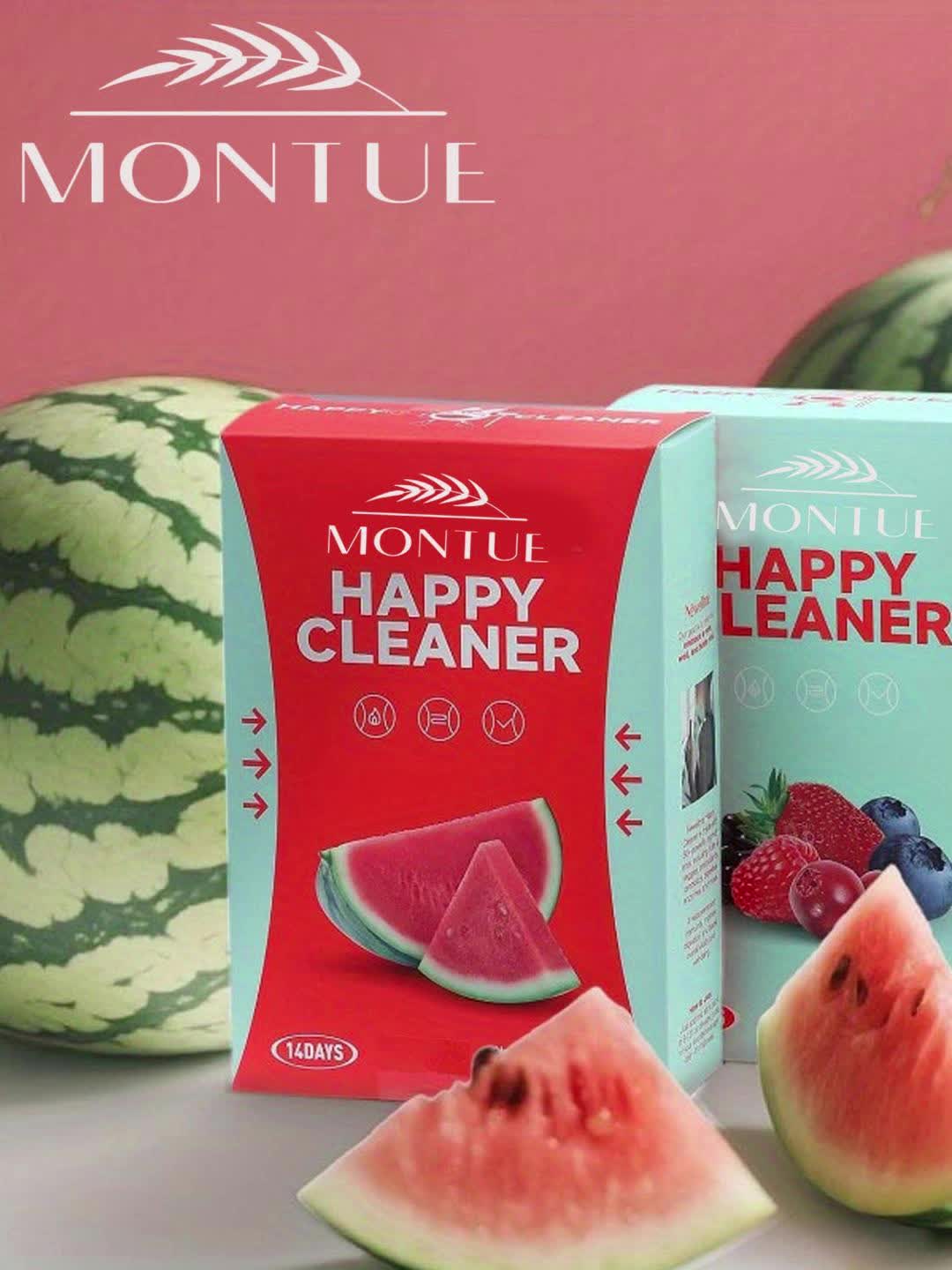 MONTUE Watermelon Probiotic & Prebiotic Powder for Women, Men & Kids - 14-Day Supply with 10 Billion CFU, Plant-Based Ingredients, Supports Digestive Health, Immune System & Gut Balance, Easy-to-Use Powder for Smoothies, Juic