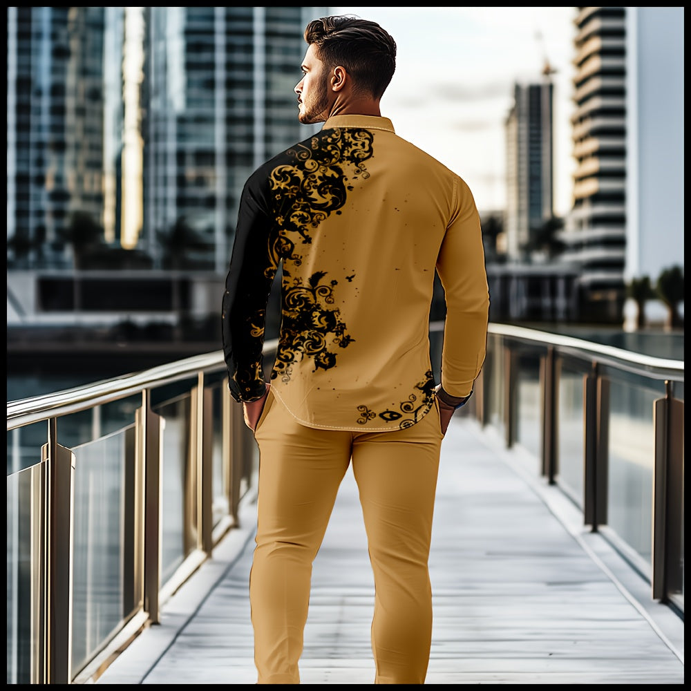 Men's 2 pc pants set