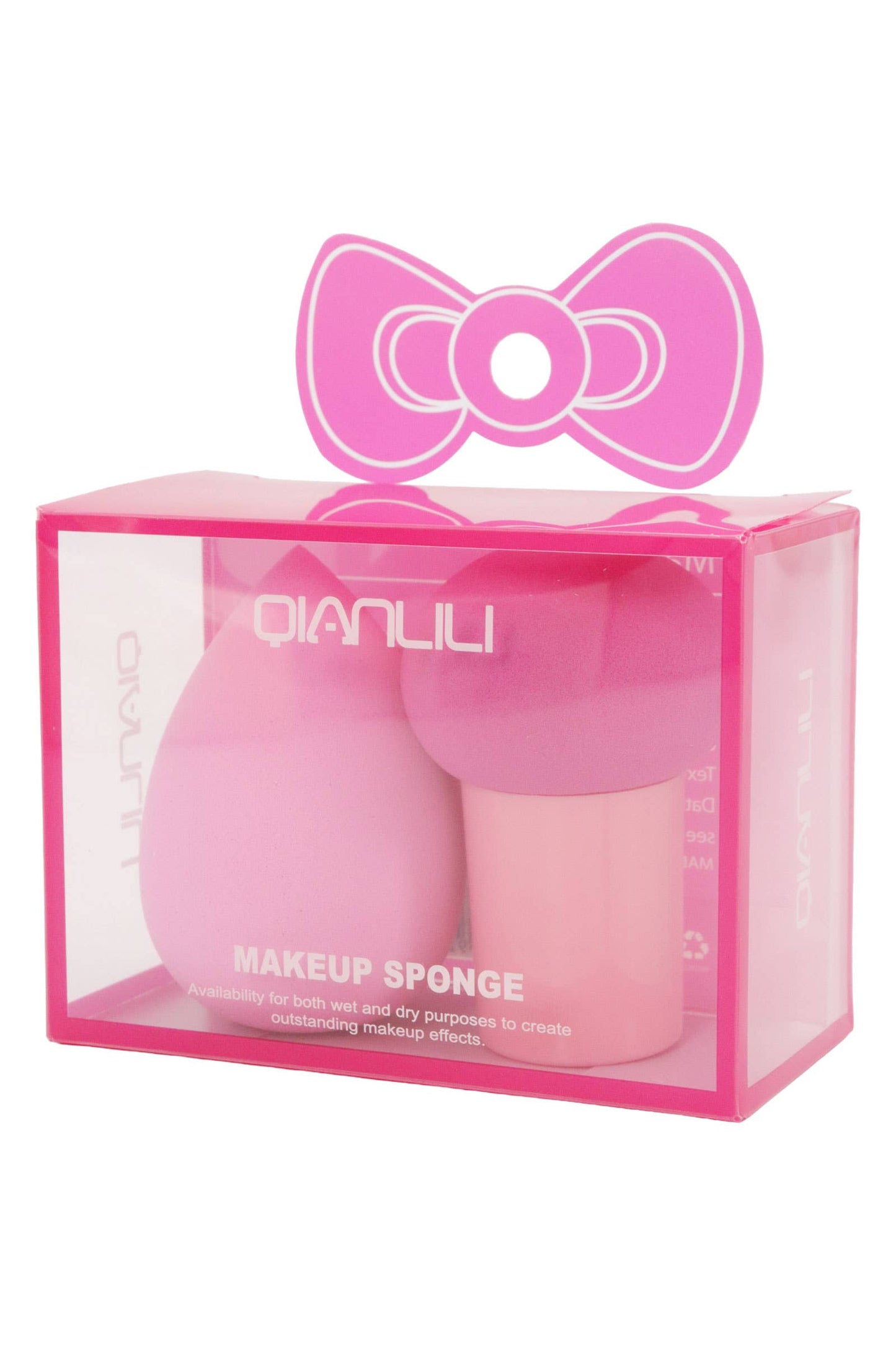 Pastel 2 Ct Makeup Blender Puff Sponge - 12 Pcs