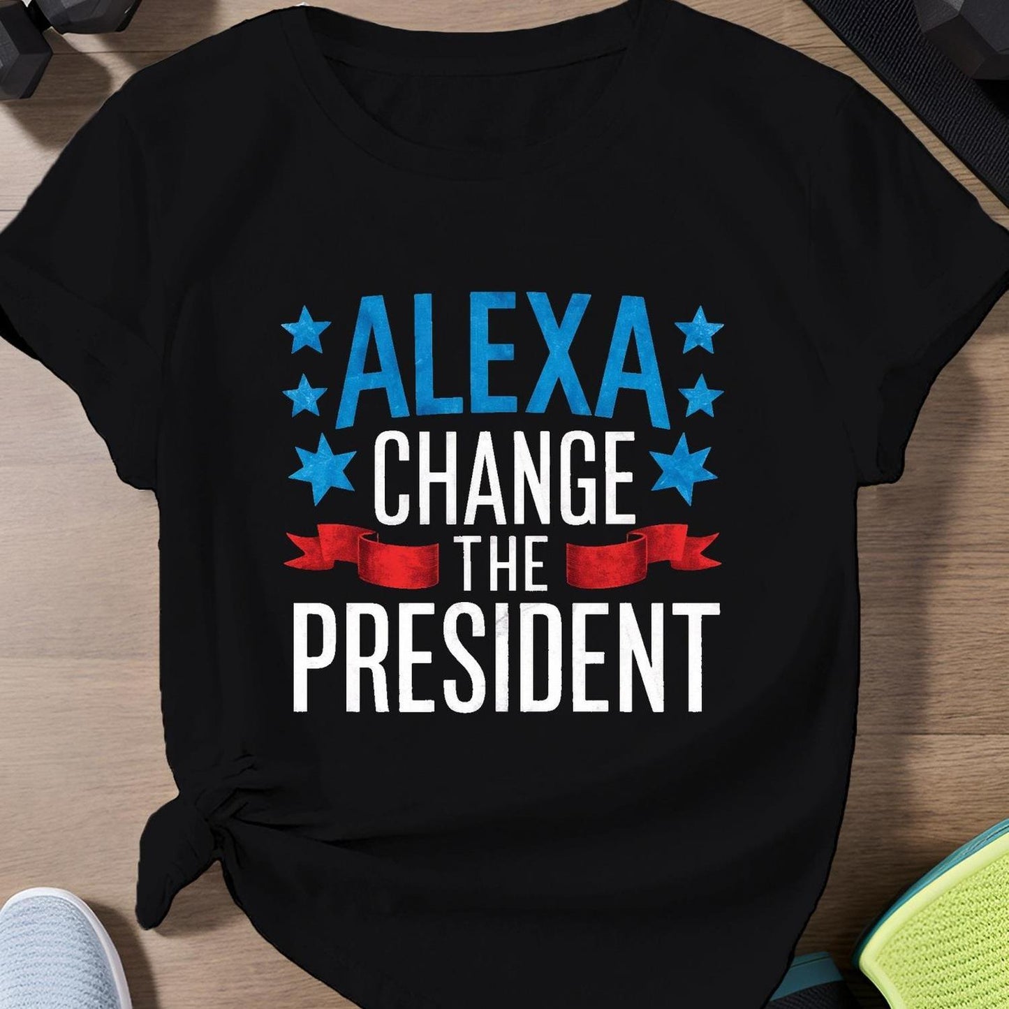 ALEXA President Women'S Sports Short Sleeve T-Shirt