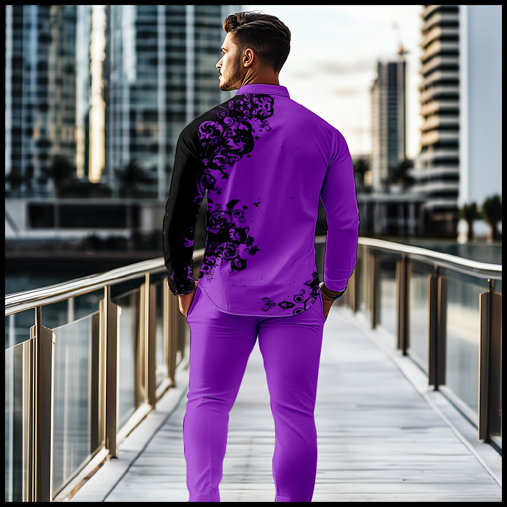 Men's 2 pc pants set