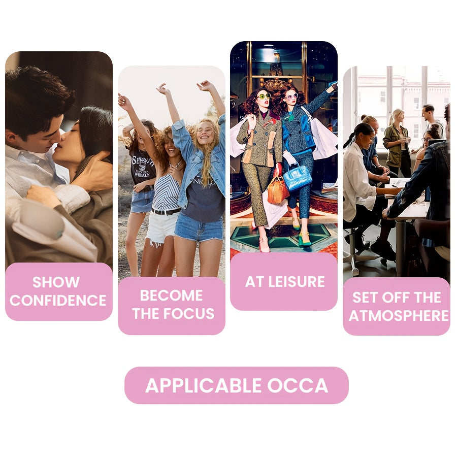 LONKOOM 24K Pure Pink Eau De Parfum for Women - Floral & Fruity Scent with Apple Top, Orchid Heart, Amber Base, Alcohol-Infused, Formaldehyde-Free, Ideal Winter Date Gift, 3.38oz, Women's Perfume|Sophisticated Packaging|Flora