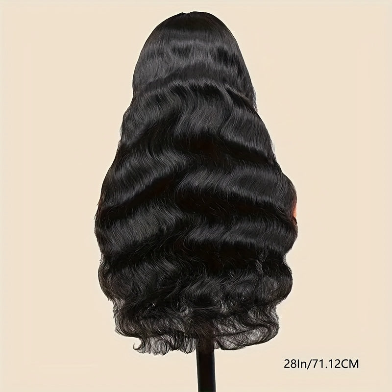 TIMOPOL Hd Clear Lace Front Wig Body Wave 13X4 Lace Front Wig 200% Density Human Hair Wig Pre-drawn