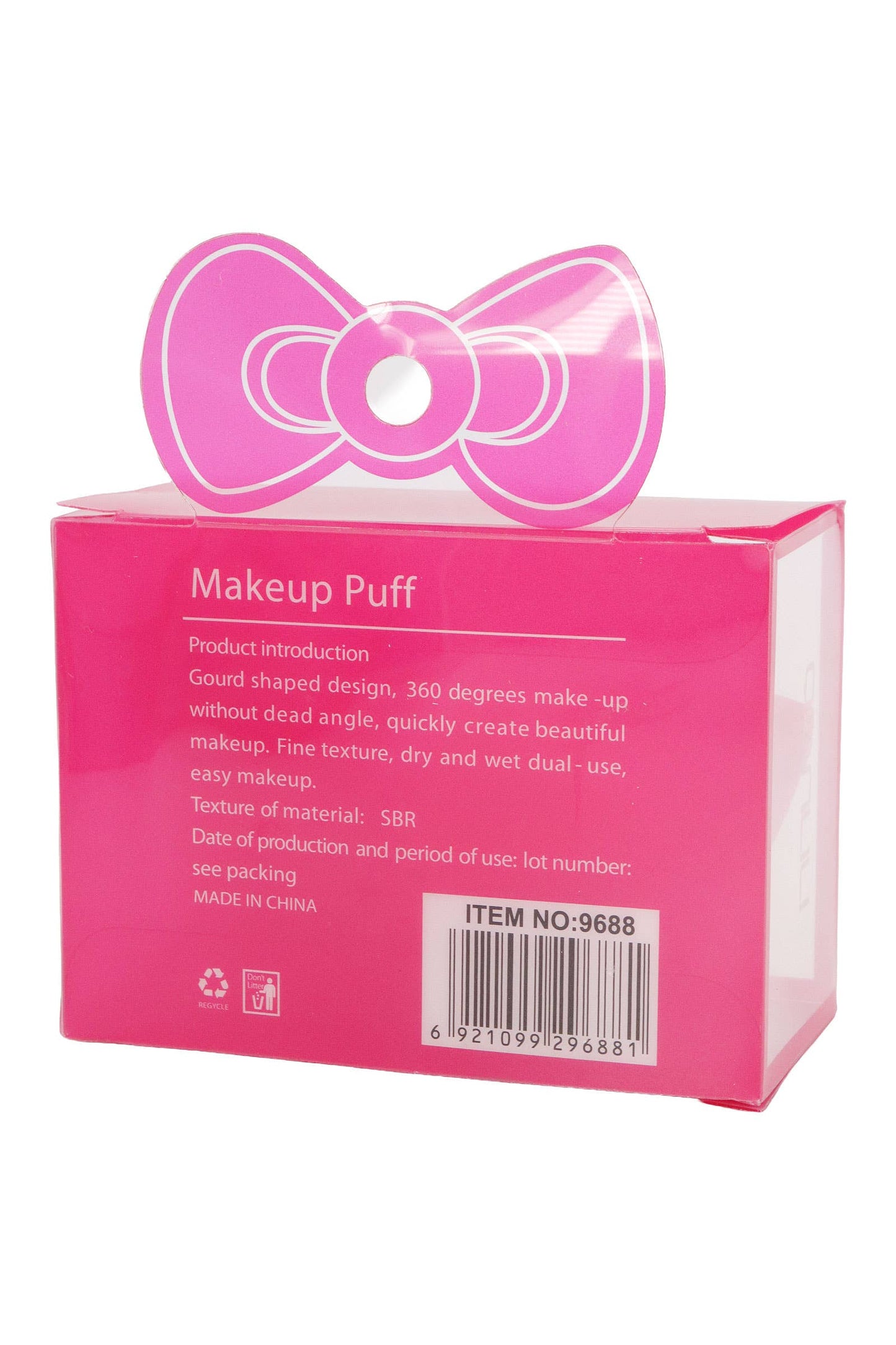Pastel 2 Ct Makeup Blender Puff Sponge - 12 Pcs