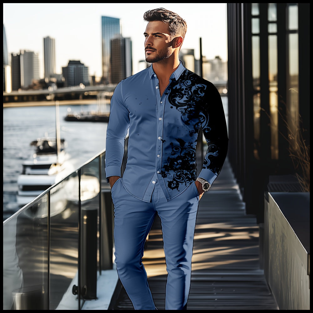 Men's 2 pc pants set
