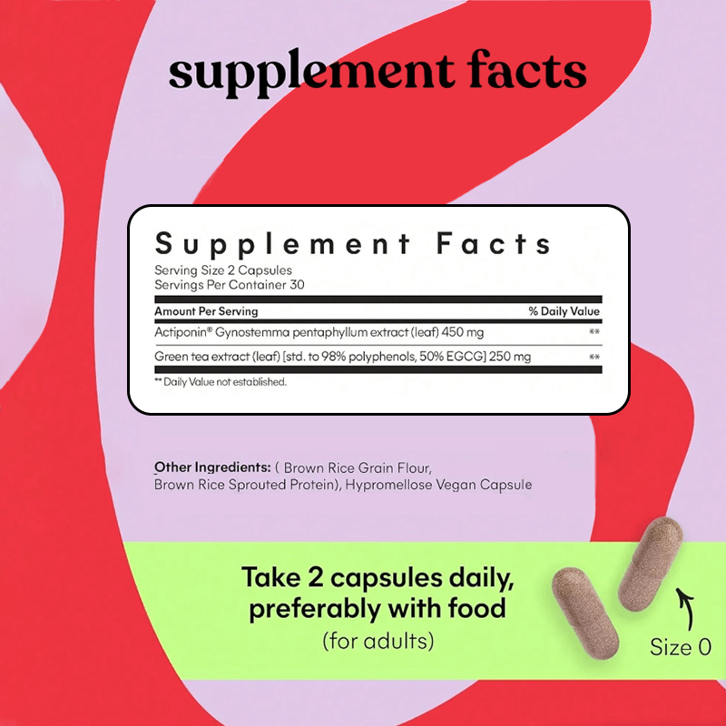 LEMME BURN Green Tea + Active B Vitamins Capsules | Support Healthy | Vitamins And Supplement | 60 Capsules Of Dietary Supplement, Women Probiotics, Local Warehouse, Faster Shipping, Shelf Life 2 Years, Sulphur-Dioxide-Free,