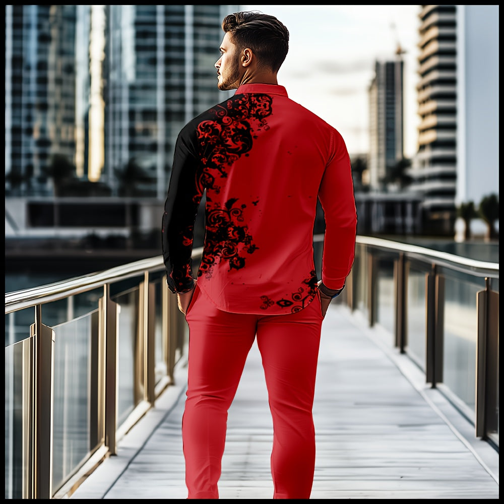 Men's 2 pc pants set