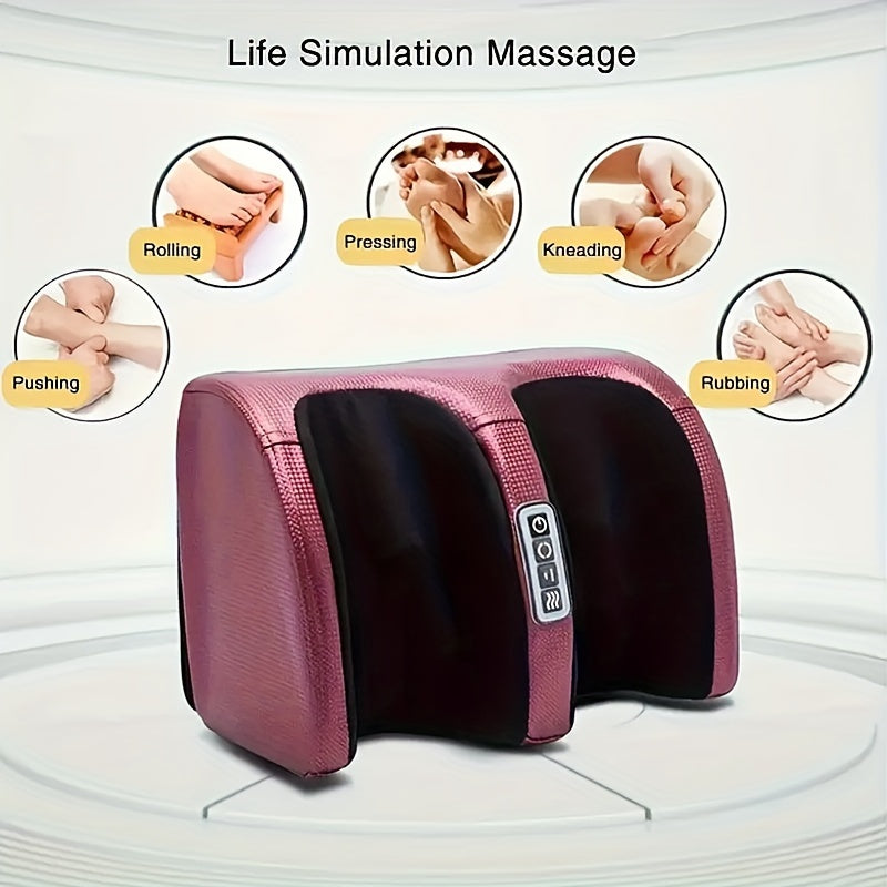 Heated Foot Massager for Circulation & Relaxation: Gift for Father's Day & Mother's Day