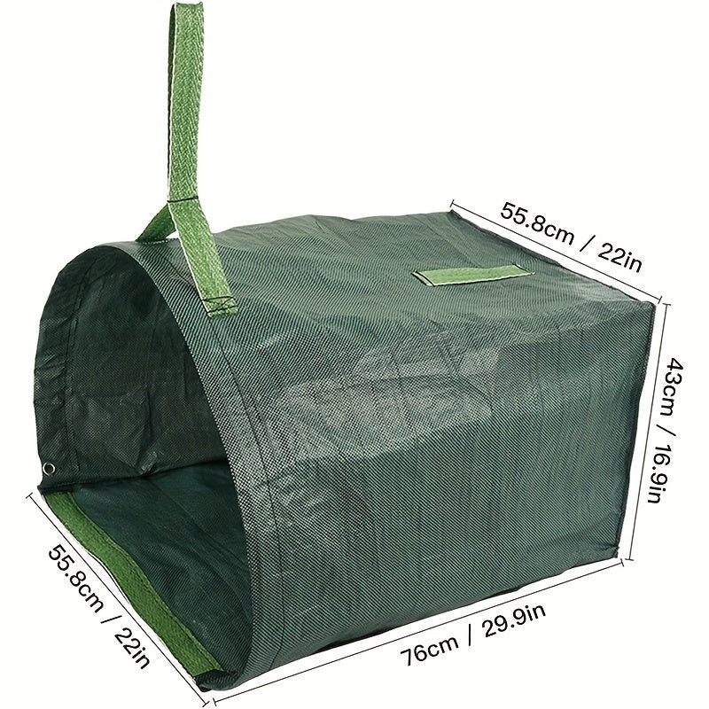 200L Deciduous Bag Garden Yard Dustpan-Type Collecting Leaves and Yard Waste Garbage Bag