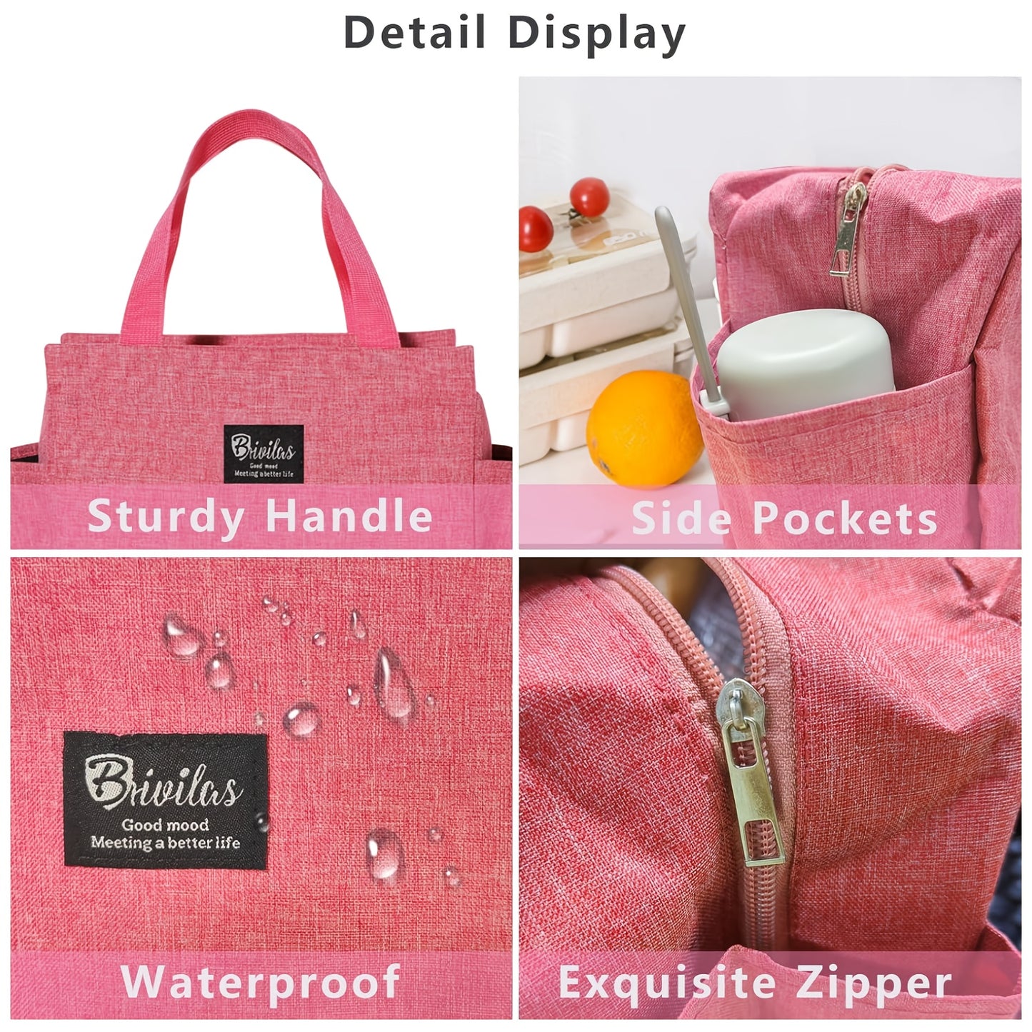 [Lunch Box Set/only Lunch Box][Local Warehouse]Halloween Gift-2-tier 6 Compartments Lunch Box Set. Bento Box For School, Office, Outdoor Picnic. |Food Storage Container|Kitchen Accessories|Bento Box With Lunch Bag|