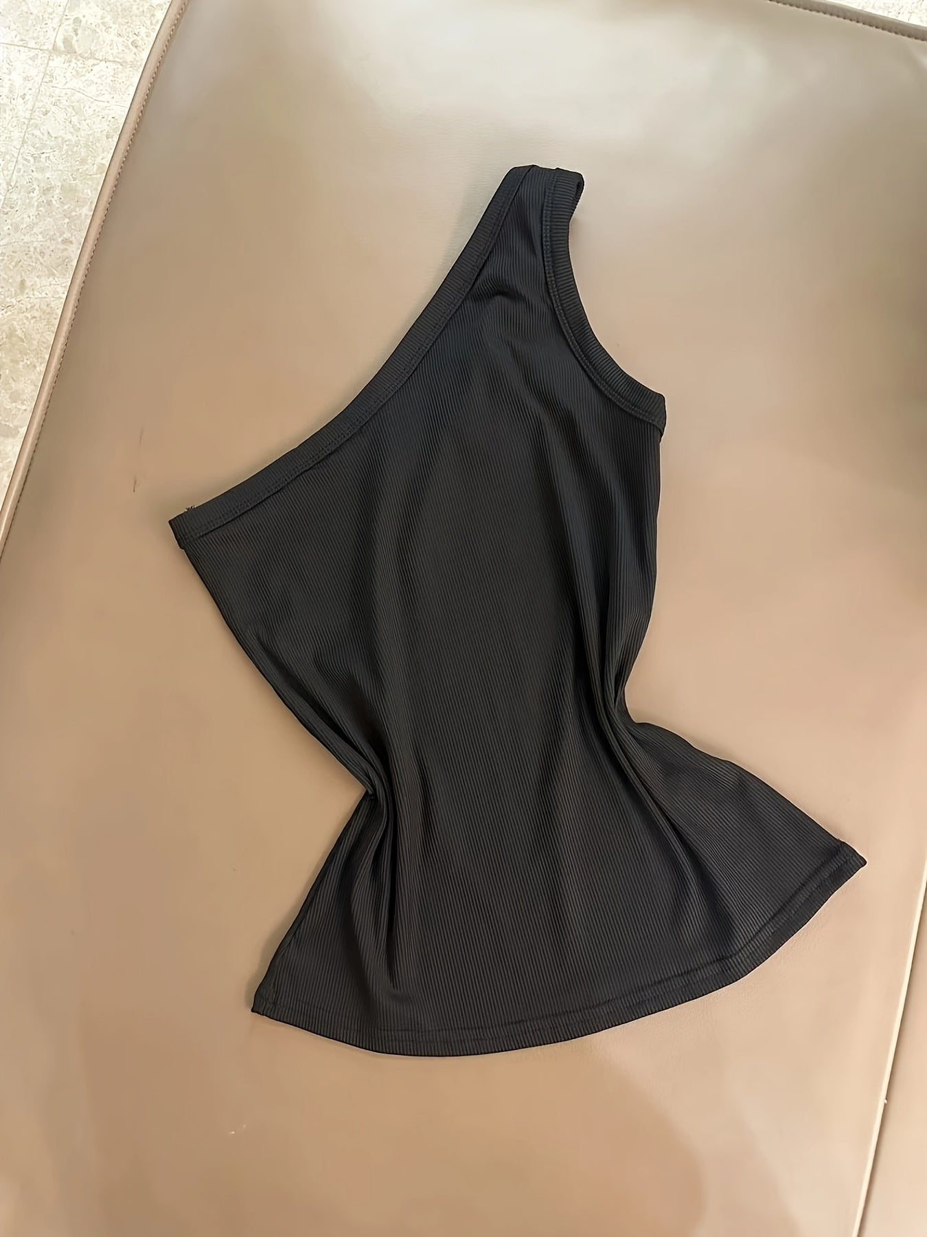 Summer Sexy Slim-Fit Design Metal Buckle Pullover Vest Three-Piece Set