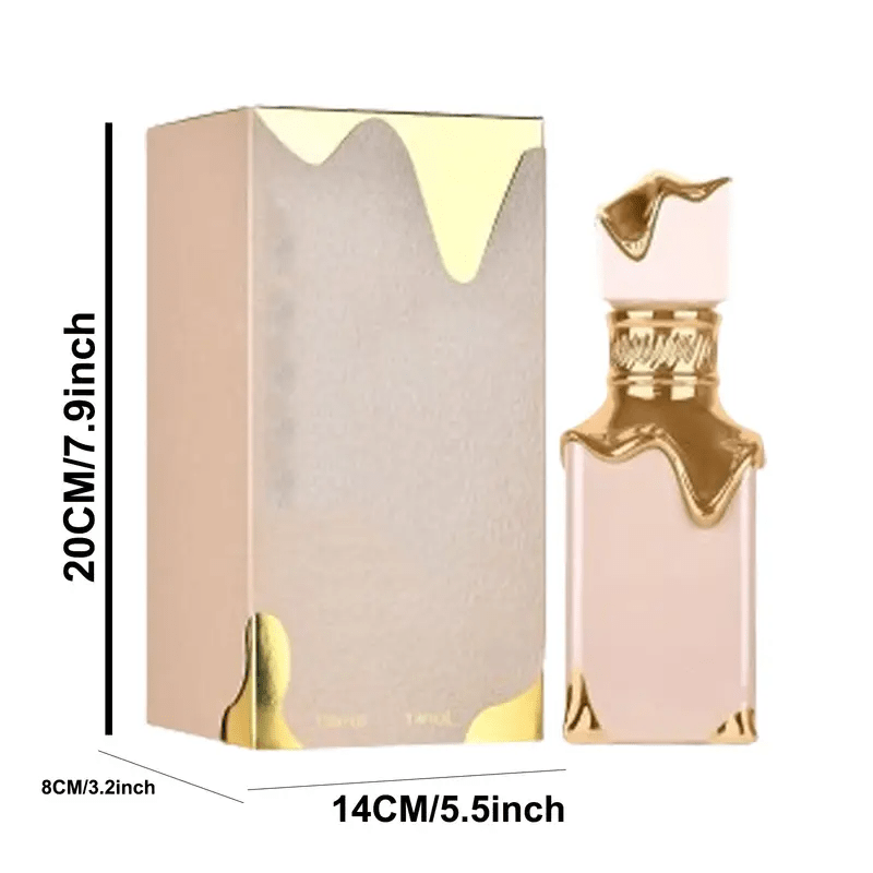 ECLAIRE Women's perfume spray, 100ML, caramel nut musk, lasting fragrance, holiday gift