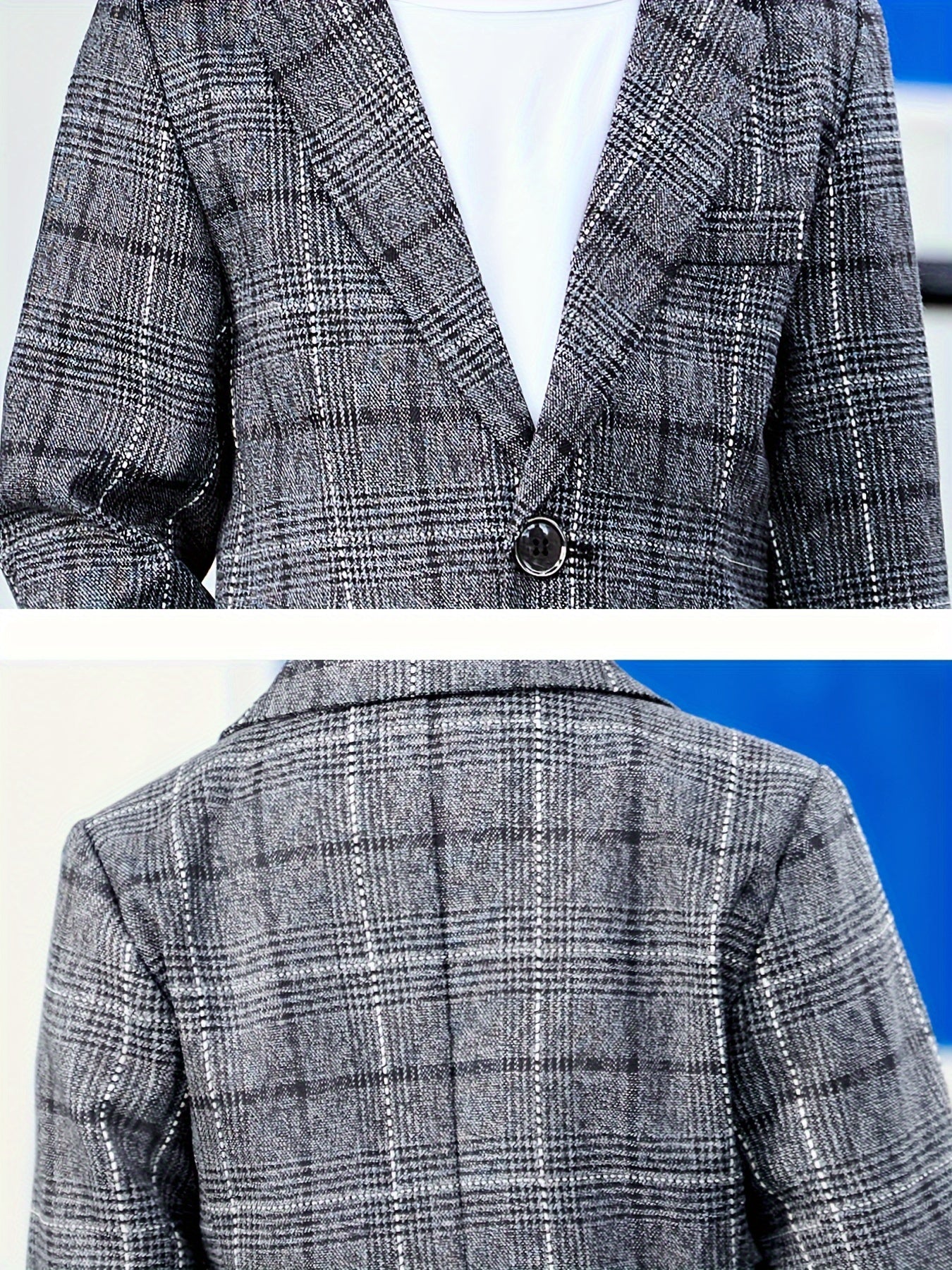 [Cool Boy Two-Piece Suit] New Style Cool Boy Two-Piece Suit Set | Children's Wedding Performance Outfit for Spring and Autumn Season