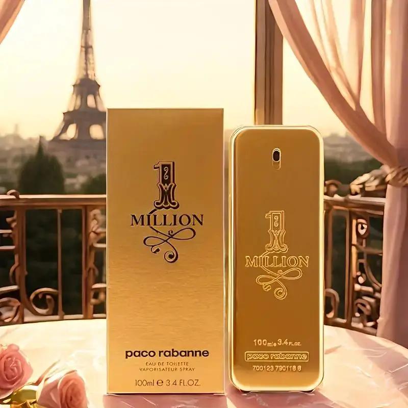 1 million perfume, 3.4 ounces for men and women, durable floral fragrance - elegant floral fragrance