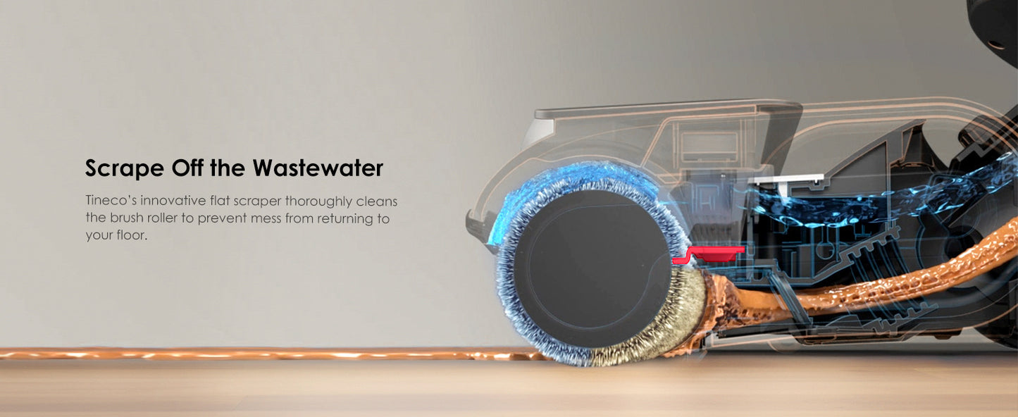 🎉Huge Sale🎉: Tineco iFLOOR 5 Breeze Complete Wet Dry Vacuum, One-Step Cleaning for Hard Floors, Edge Clean, Auto Self-Cleaning, Lightweight & Cordless Design, Blue