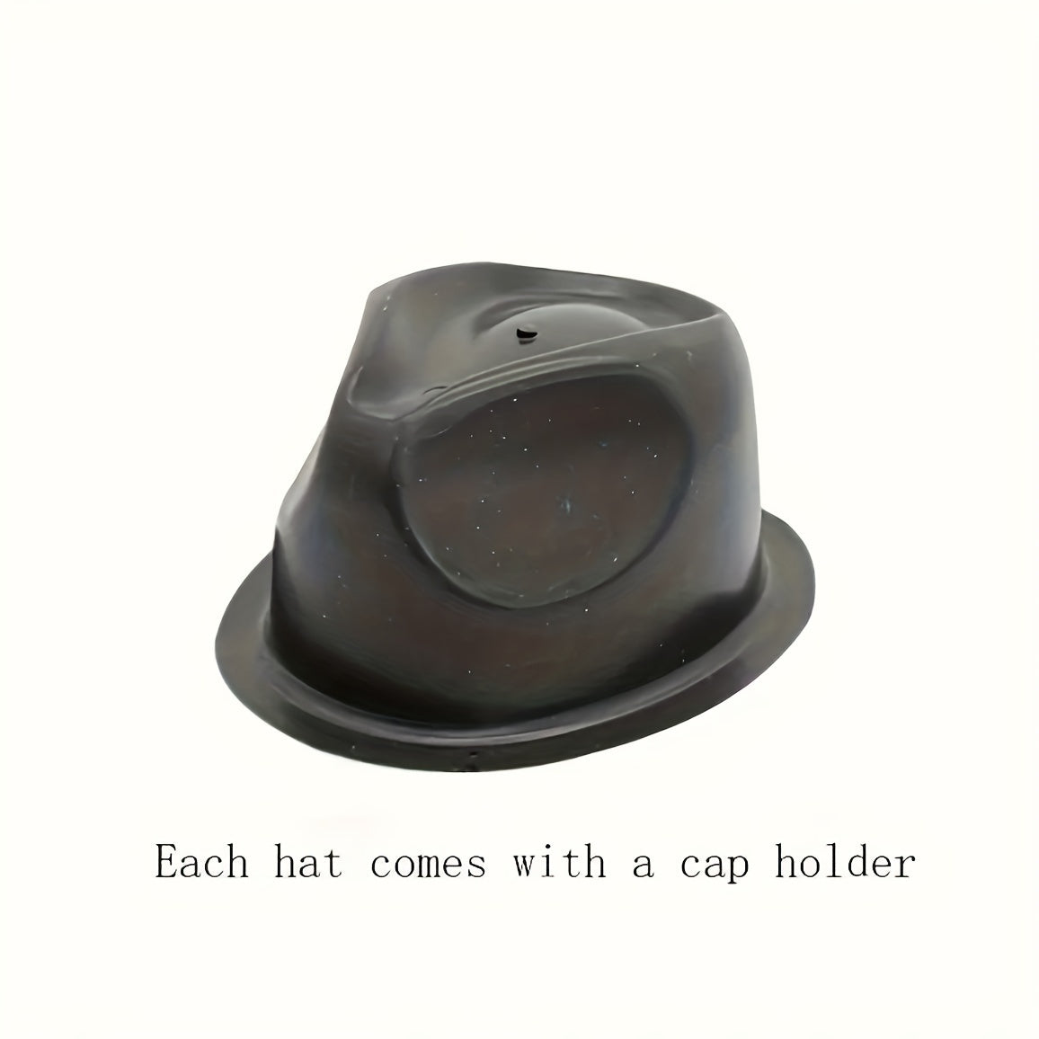 [Stylish Cowboy Hat] Stylish & Durable 1pc Western Cowboy Hat for Men & Women | Classic Black Wide Brim with Metallic Bull Headband, Hand-White Conical Accent, Reinforced Hard Hat Top for Parties, Costume Parties, Themed Even