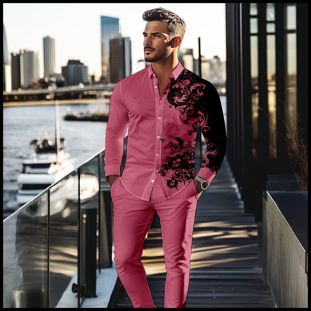 Men's 2 pc pants set