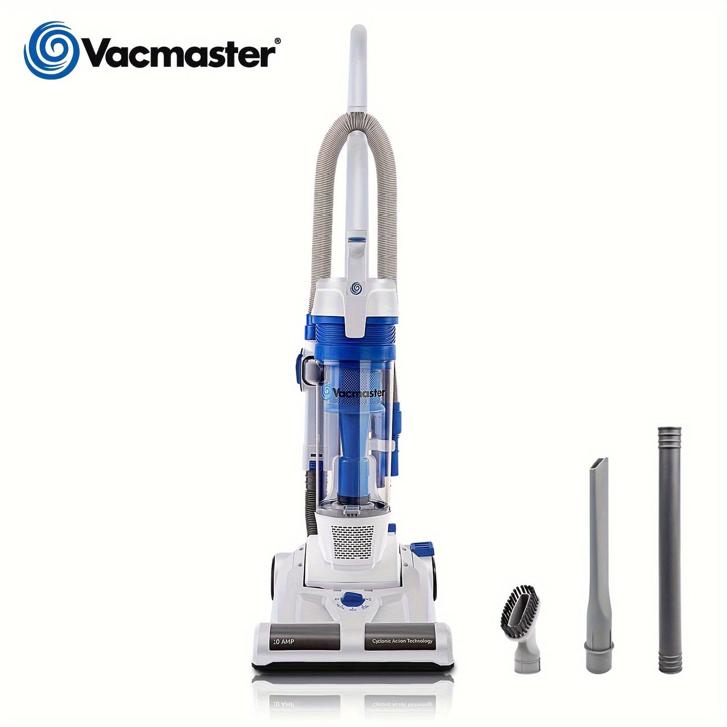 20ft Cord 13" Wide Cleaning Path Vacmaster UC0101 Upright Vacuum Cleaner - Powerful Bagless Vacuum for Carpet, Hard Floor, and Pet Hair