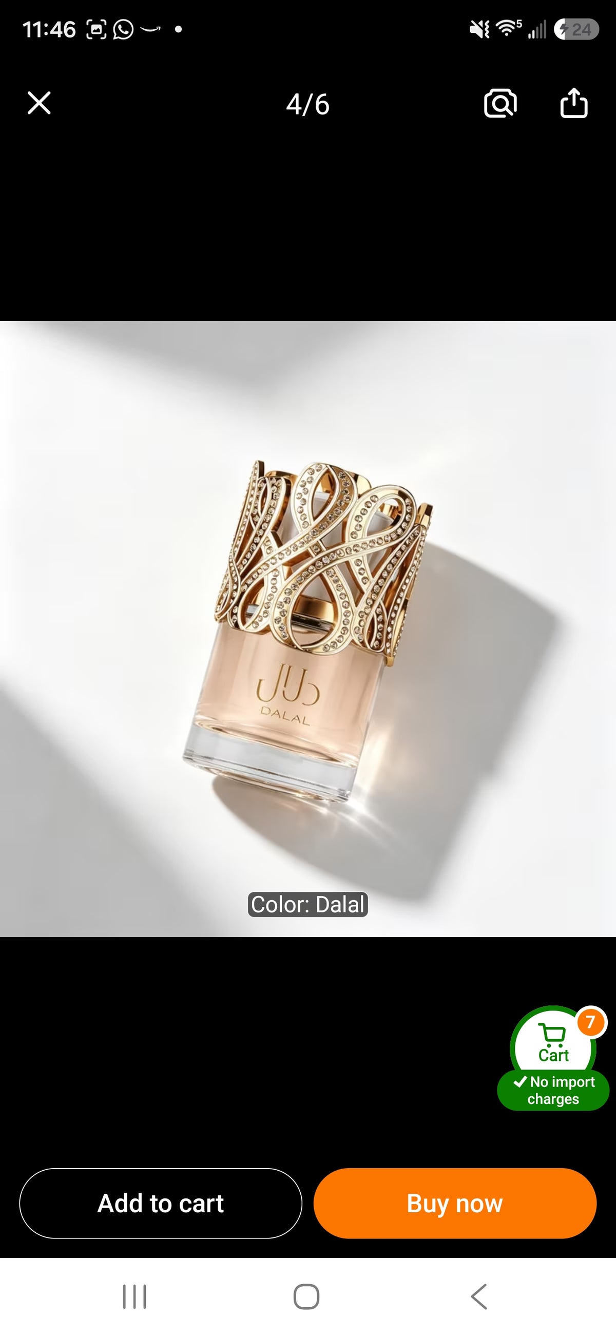 Lattafa Dalal Eau de Parfum – 100ml (3.4 oz) | Luxury Women's Fragrance