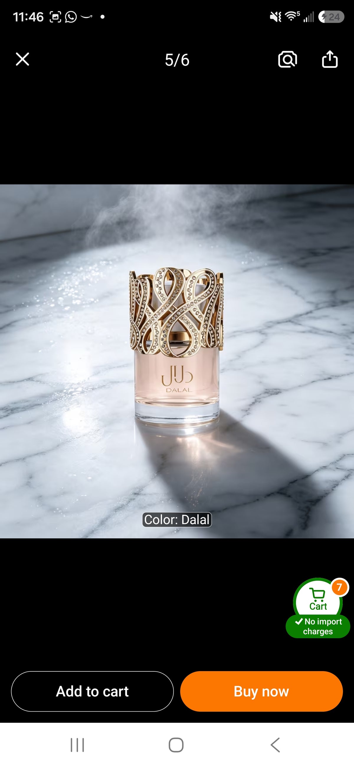Lattafa Dalal Eau de Parfum – 100ml (3.4 oz) | Luxury Women's Fragrance